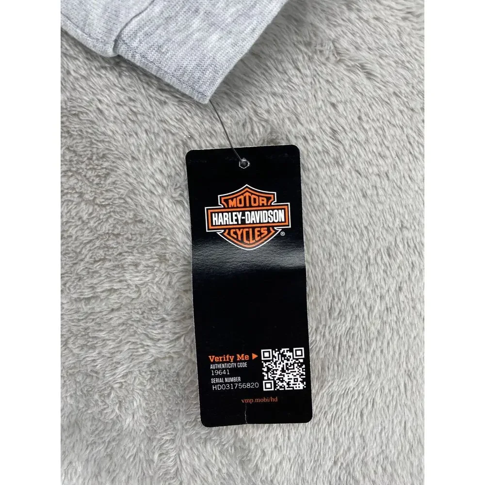 Harley-Davidson Infant Denim Coverall Romper 18-24M One Piece NWT